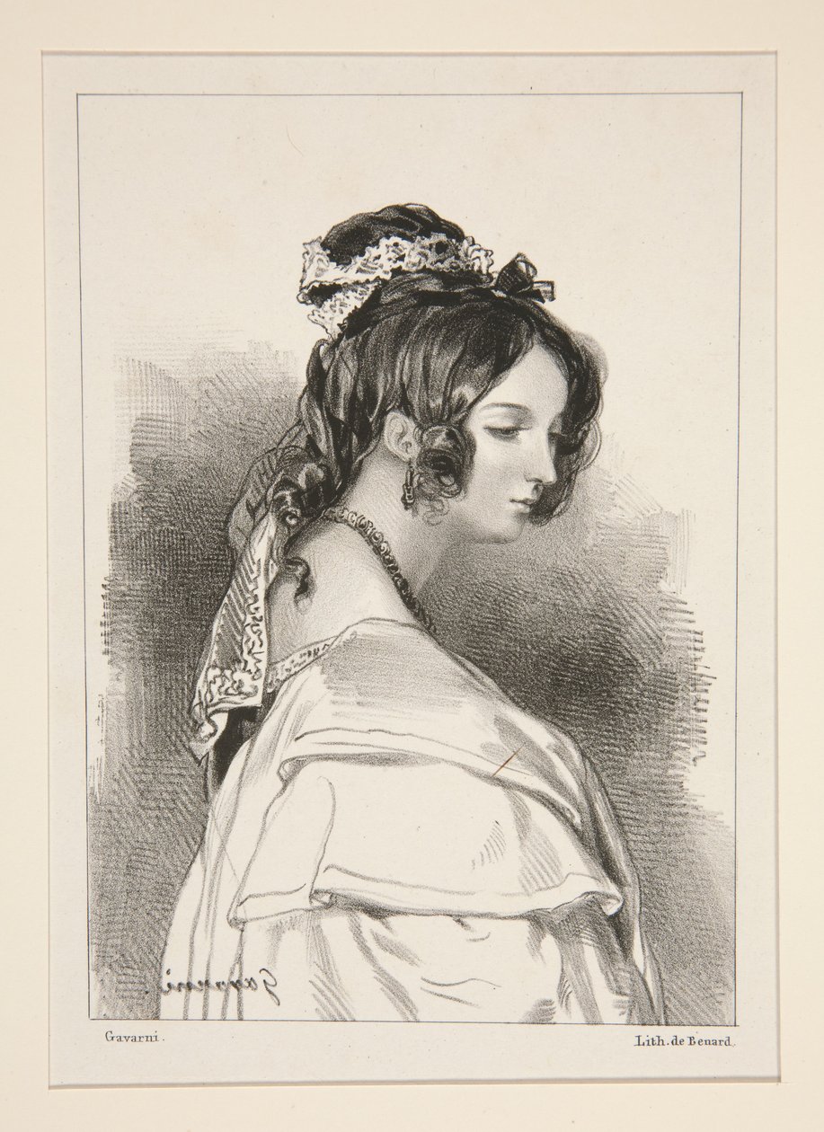 Julia Farnese von Paul Gavarni