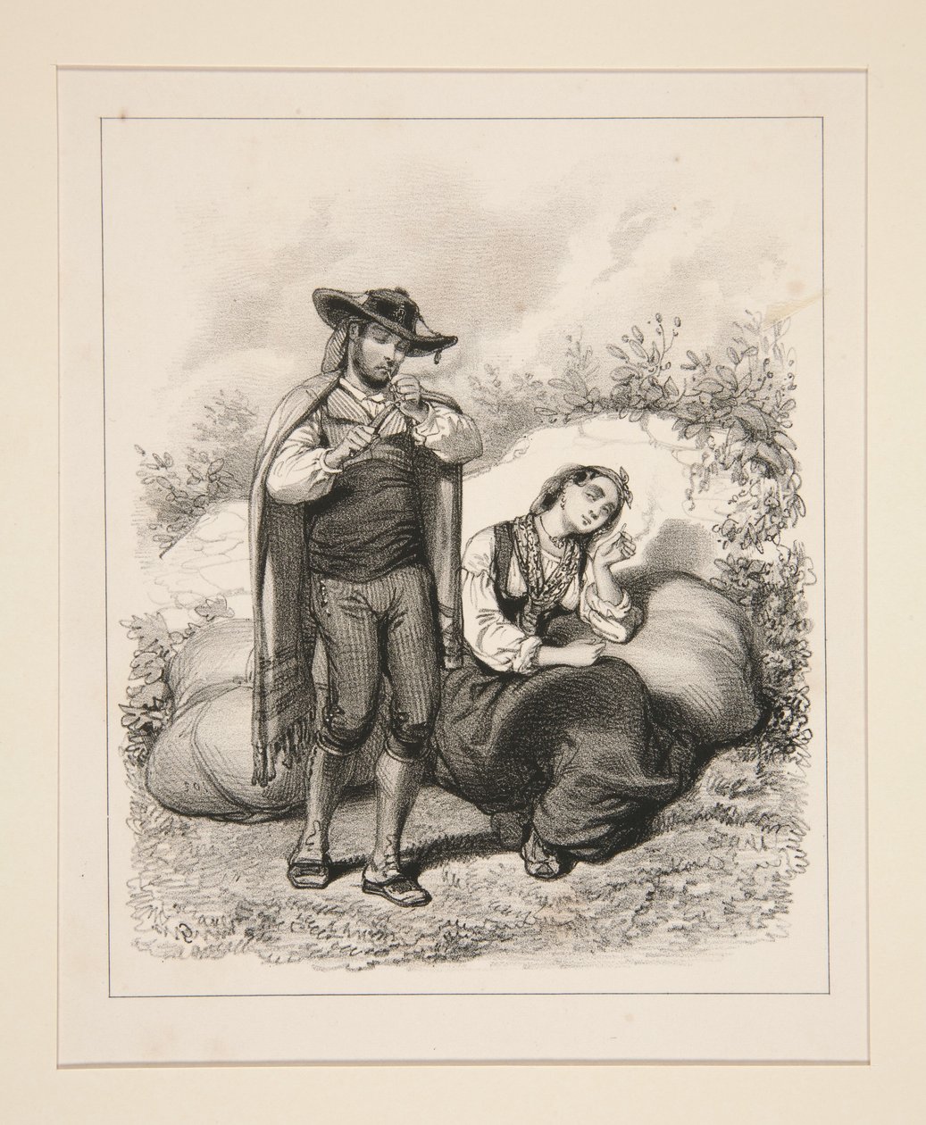 Die Zigaretten von Paul Gavarni