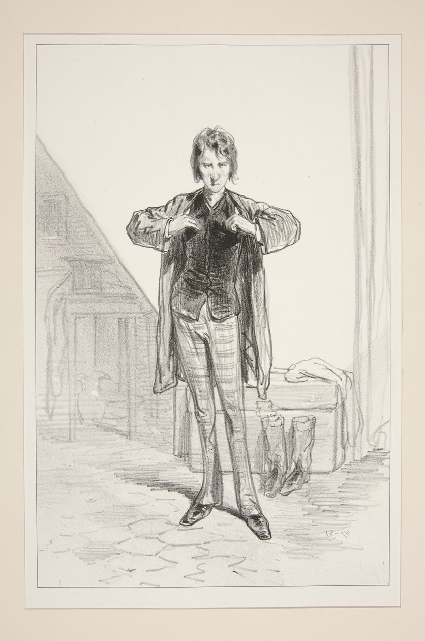 Der Student ... von Paul Gavarni
