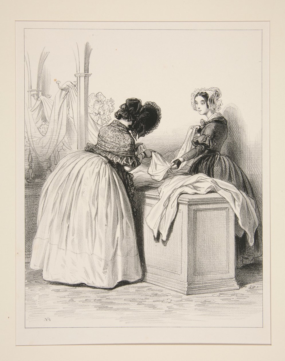 LINGERE. von Paul Gavarni