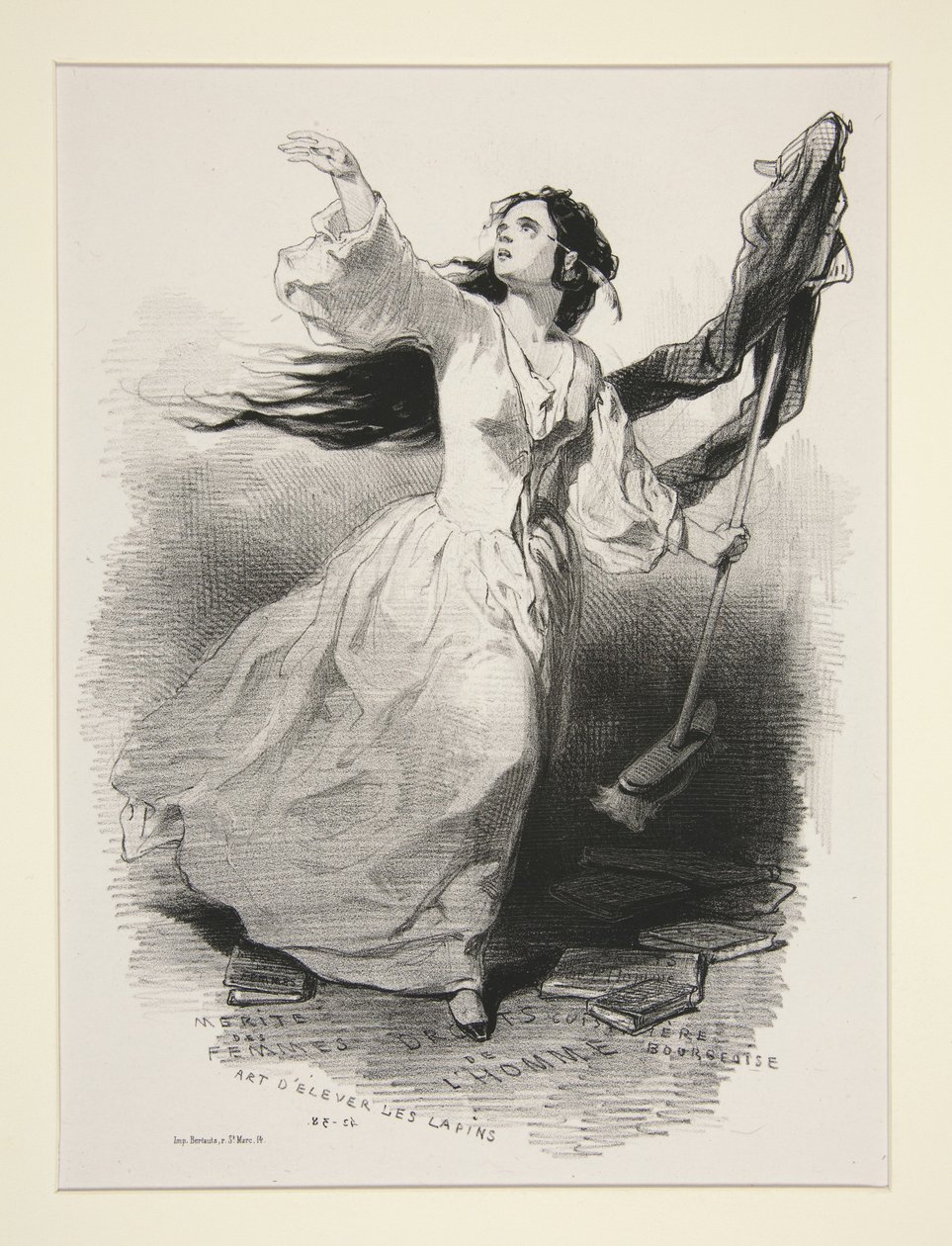 La Marseillaise der Frauen von Paul Gavarni