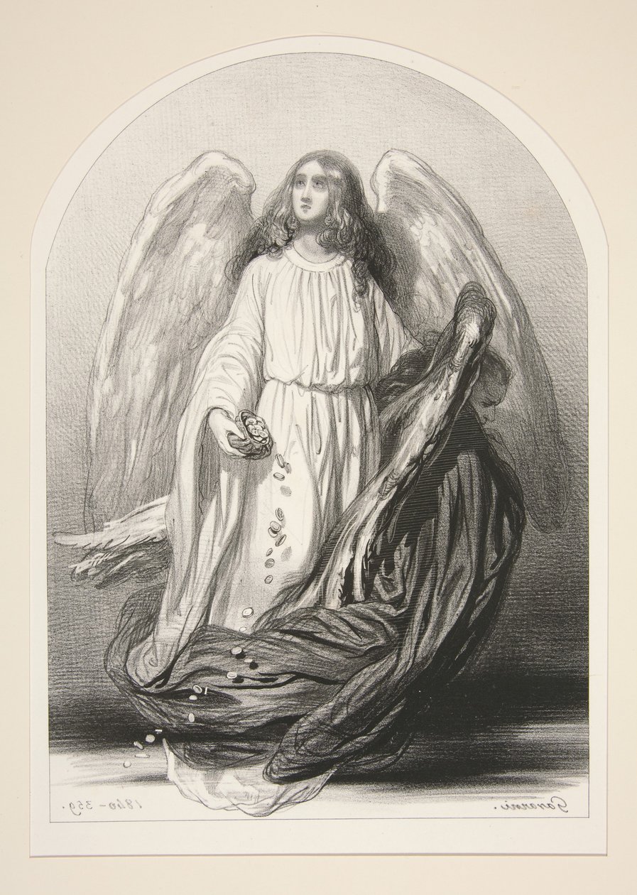 Der Ruf der Nächstenliebe von Paul Gavarni