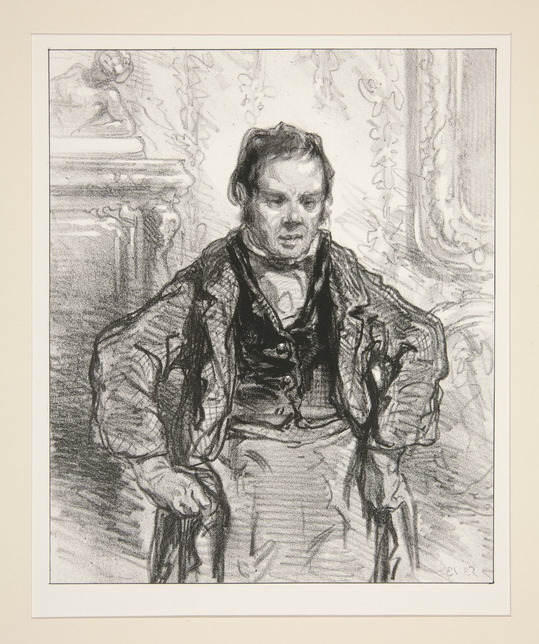 Der Vater. von Paul Gavarni