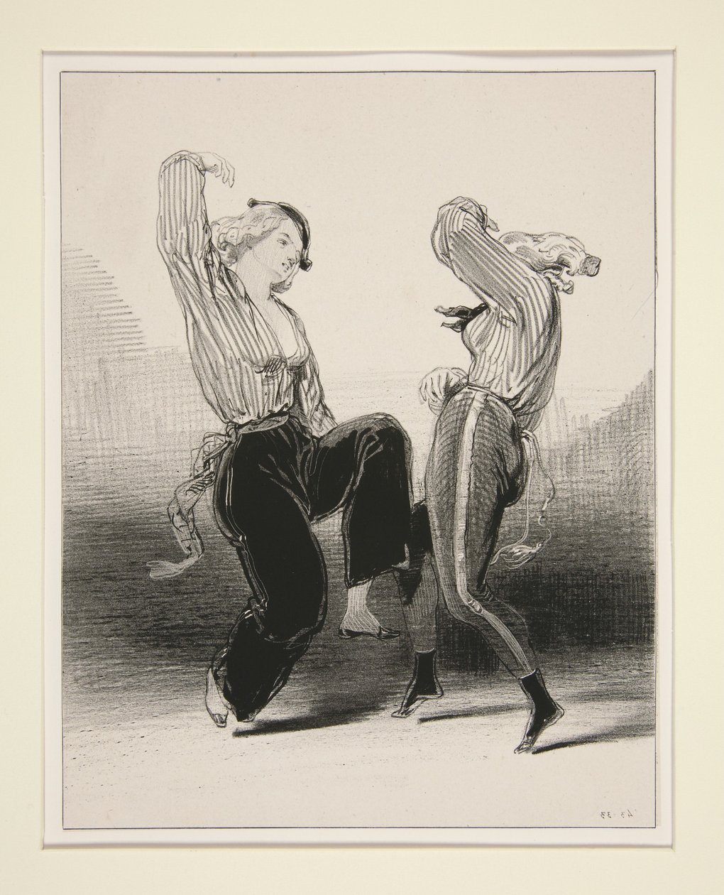 Die Arthurs liegen, die Ratten tanzen. von Paul Gavarni