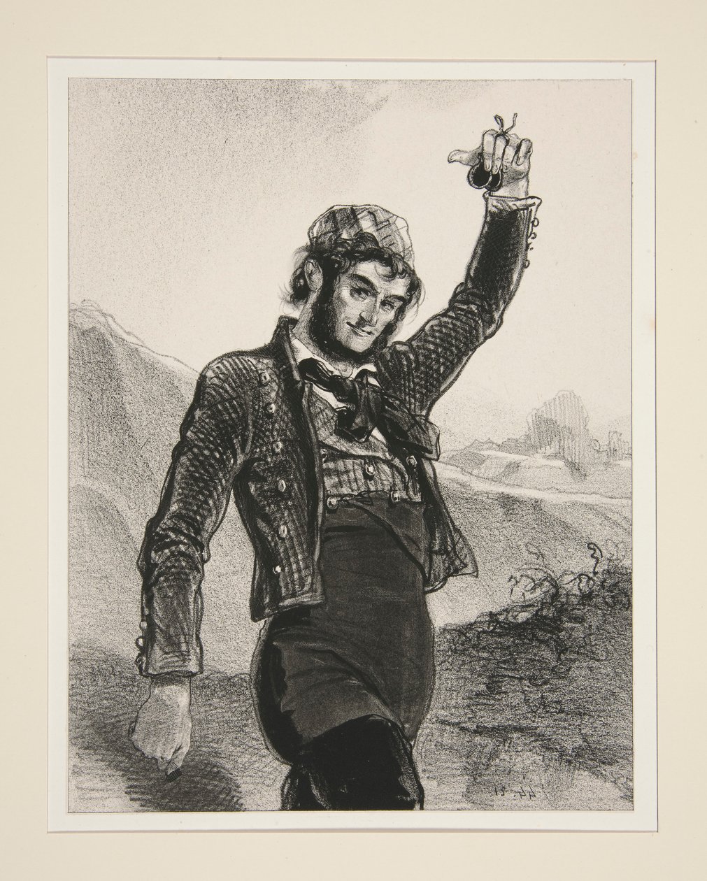 Die Kastagnetten von Paul Gavarni