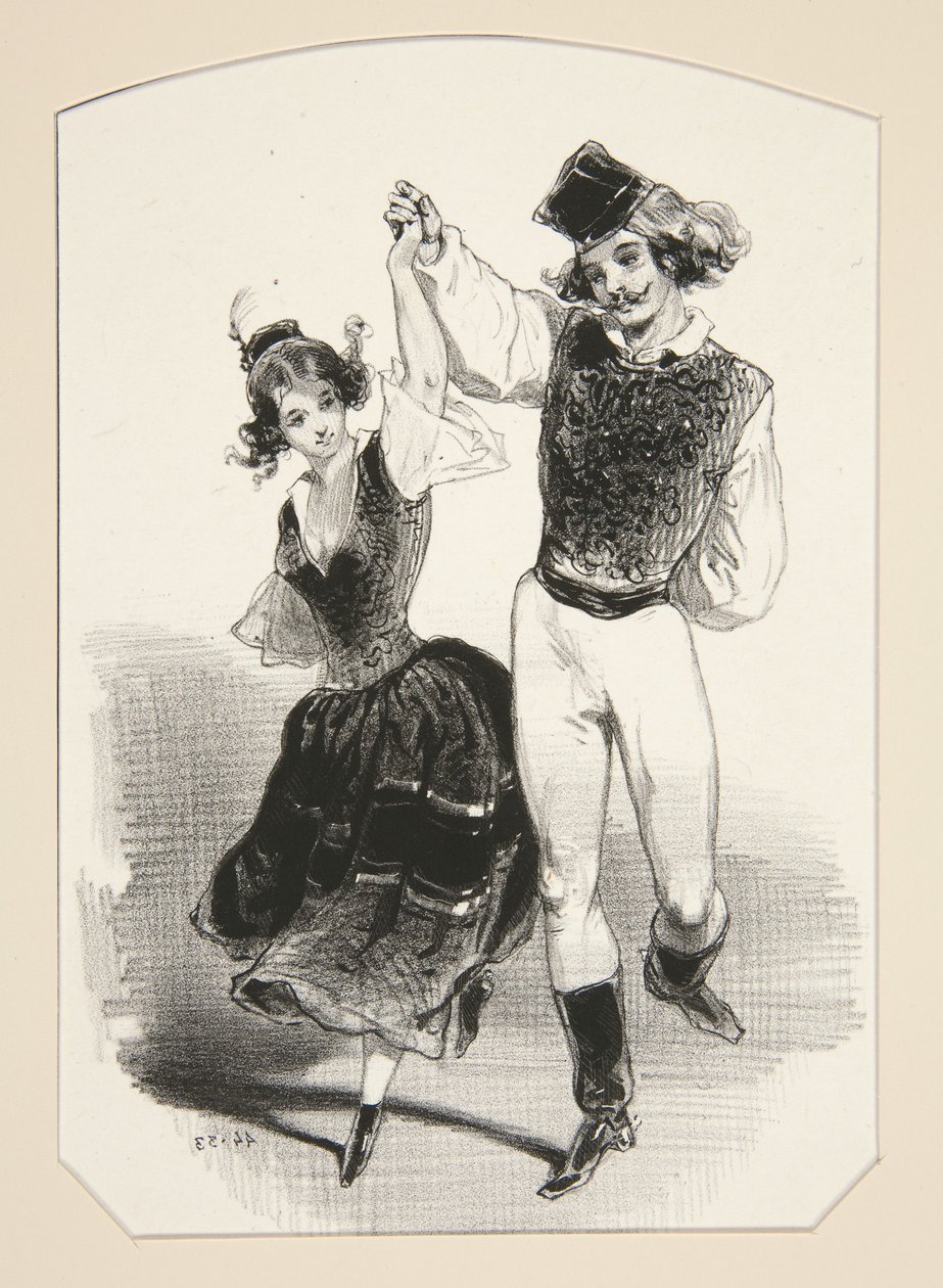 Die Kellerfrauen von Paul Gavarni