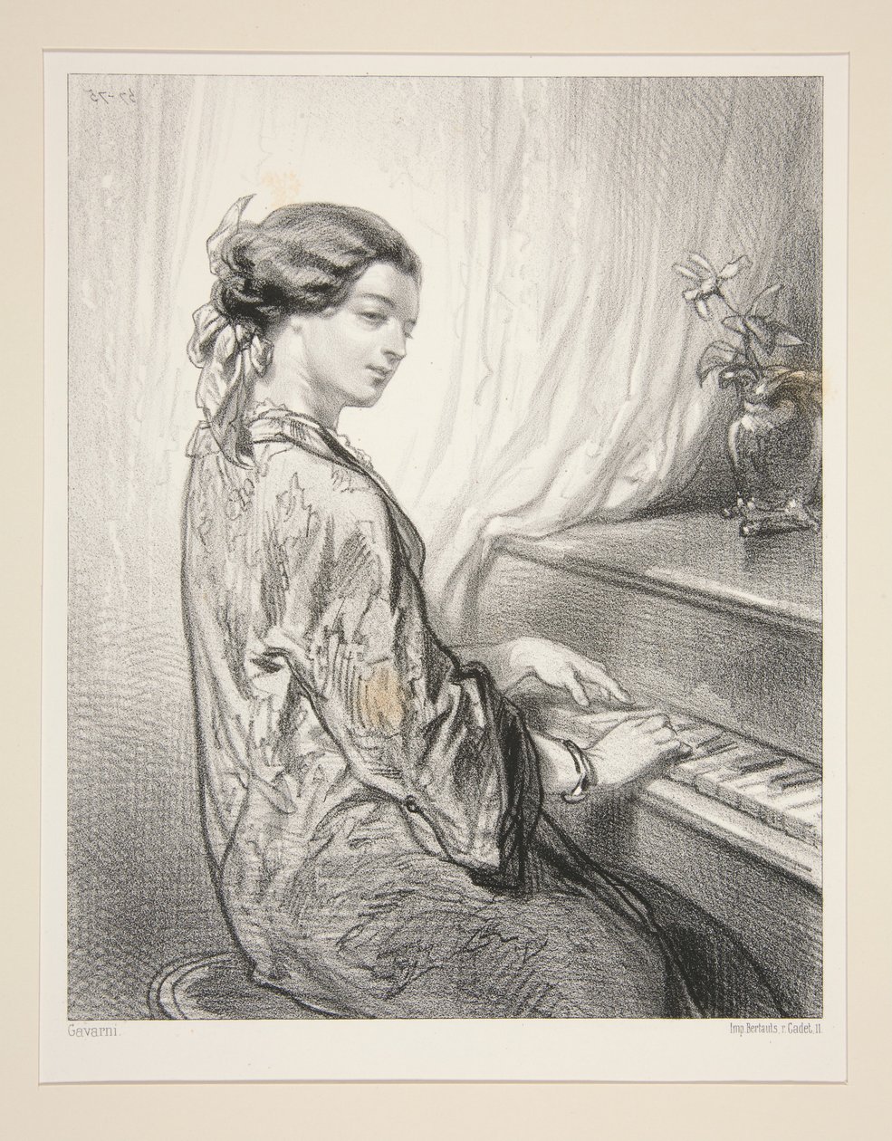 Les Femmes Artistes/ Mistress W.G... von Paul Gavarni