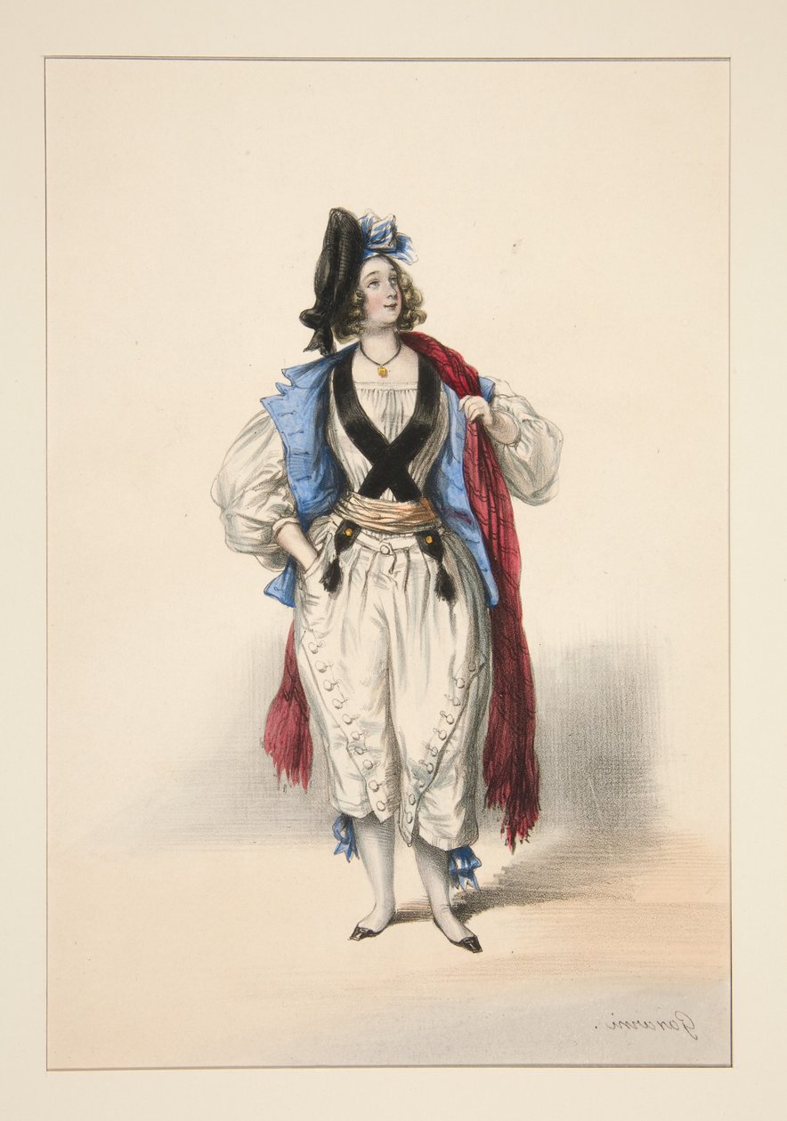 MARINIERE. von Paul Gavarni