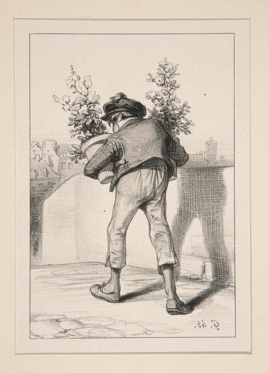 Liebesbote von Paul Gavarni