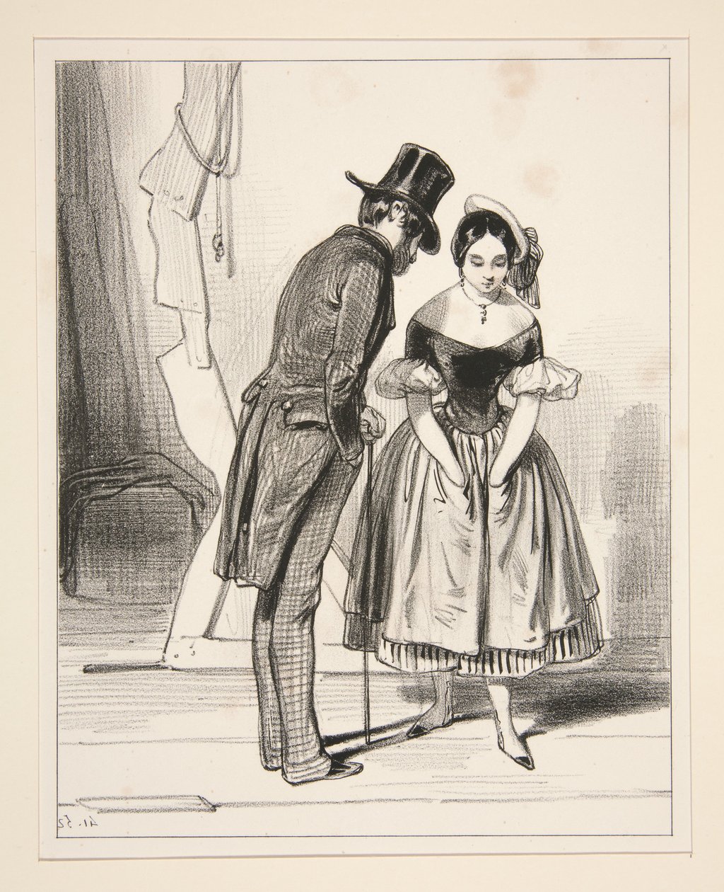 Madame Charmant... von Paul Gavarni