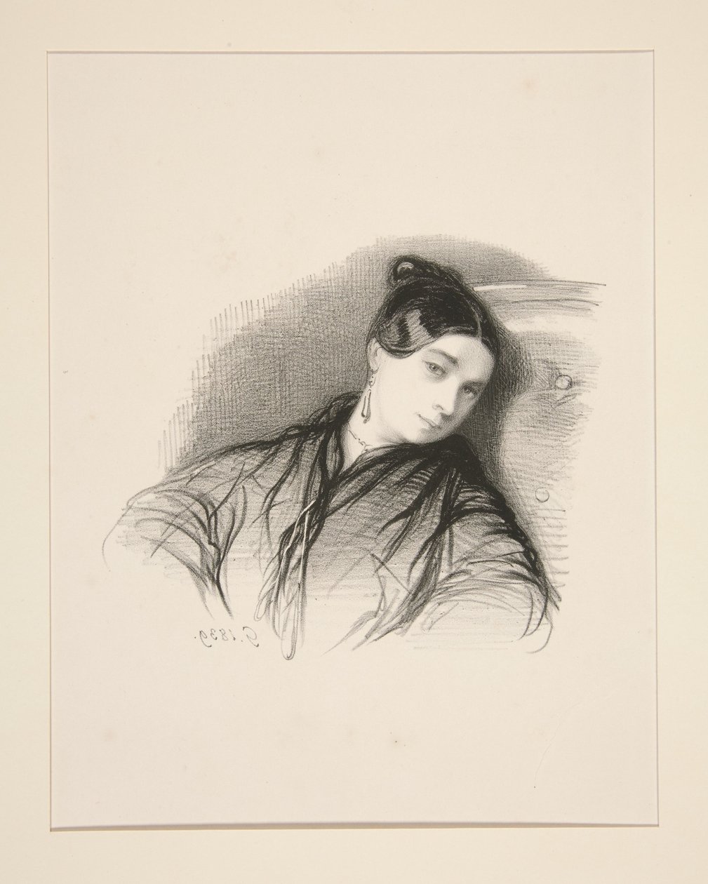 Madame Le Roy von Paul Gavarni