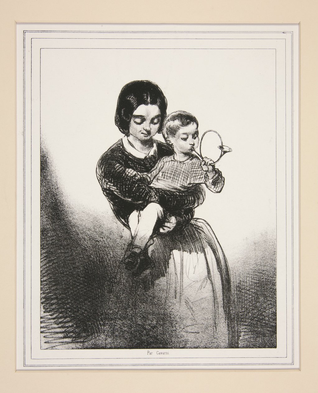 Neujahrsmusik von Paul Gavarni