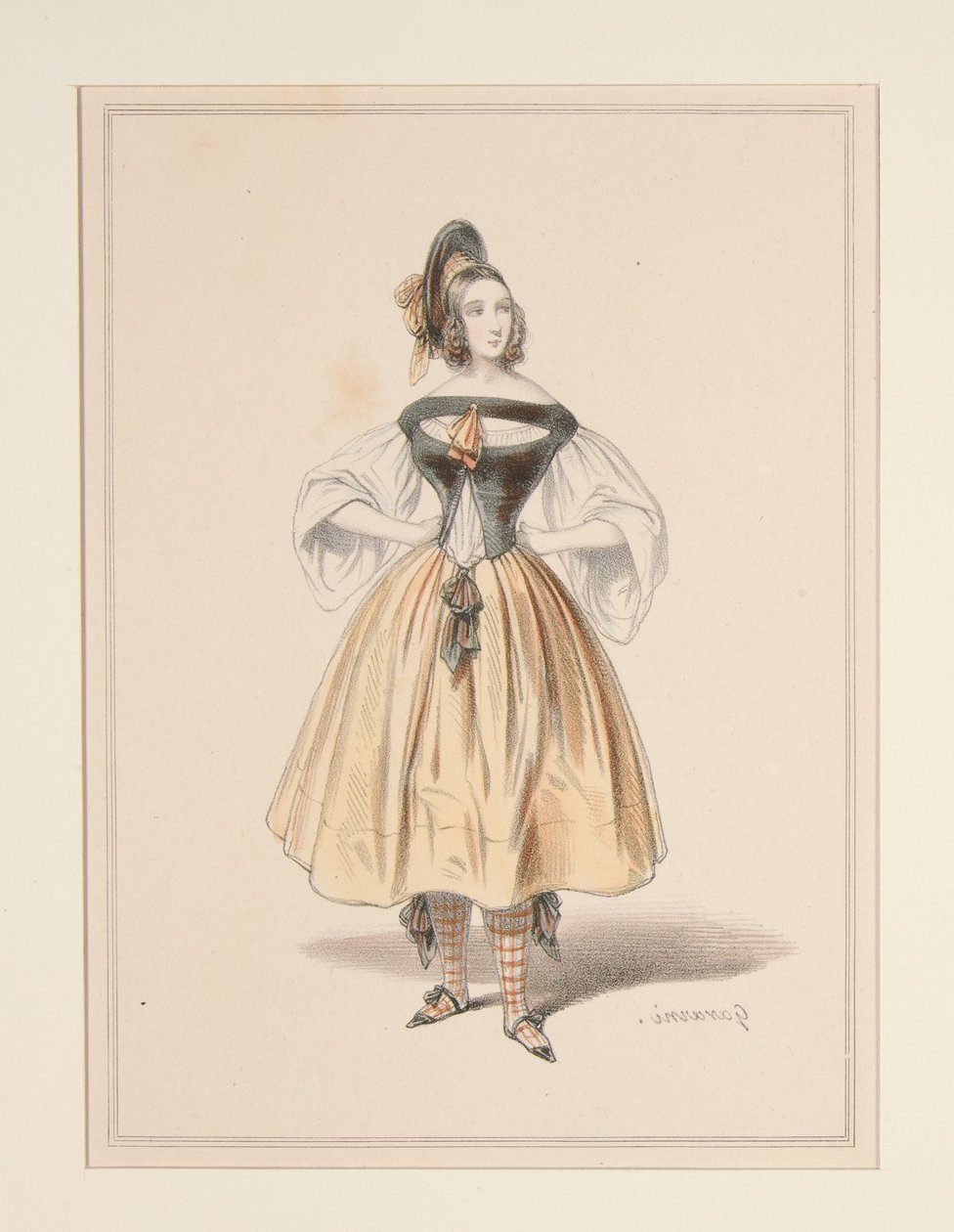 Neues Verkleiden von Gavarni. Ausgeführt von Babin,... von Paul Gavarni