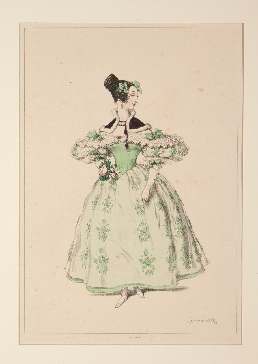 Abendpelisse von Paul Gavarni