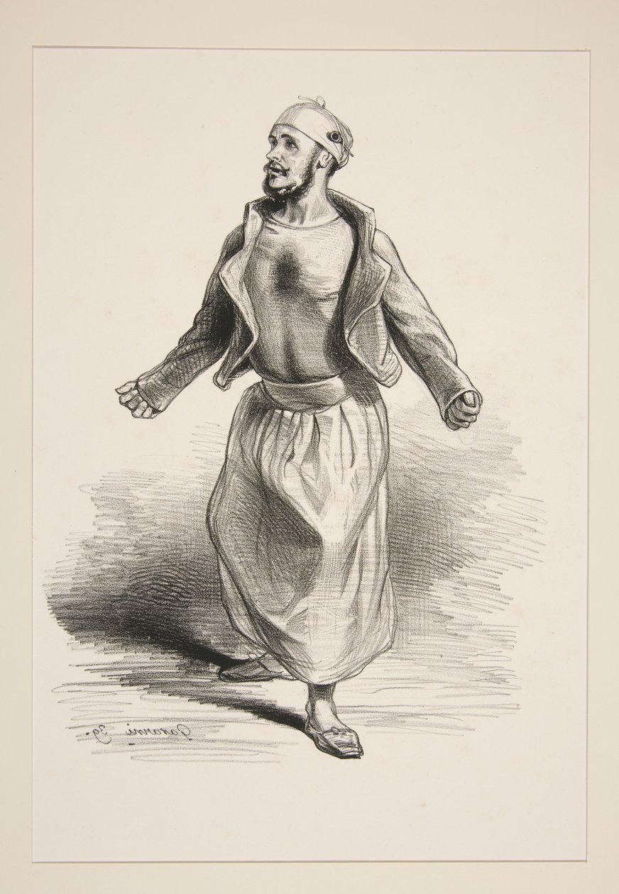 Backtrog. von Paul Gavarni