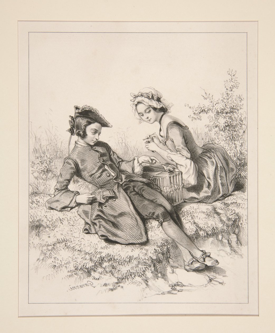 Kleine, Kleine von Paul Gavarni