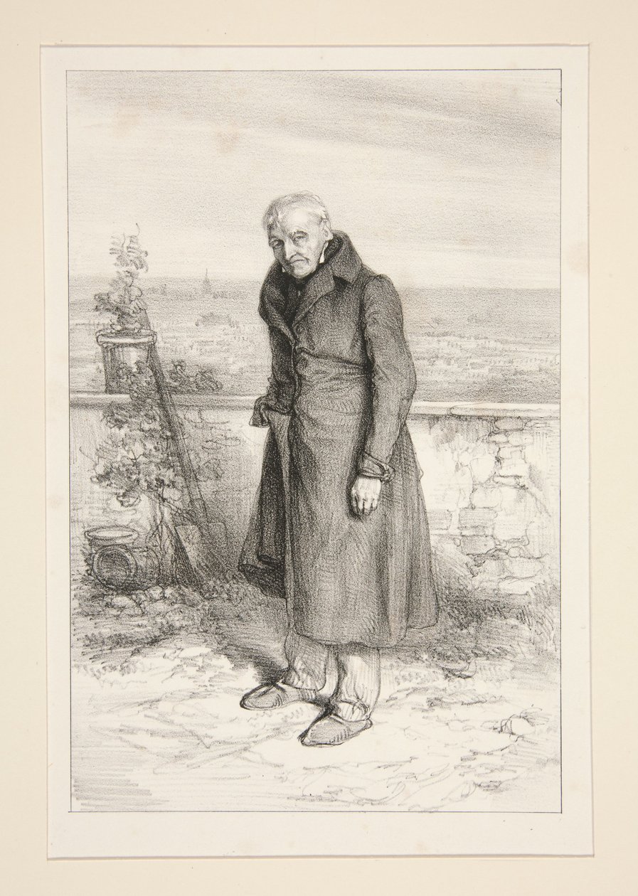 Neunzig Jahre (Chevallier, Vater von Gavarni) von Paul Gavarni