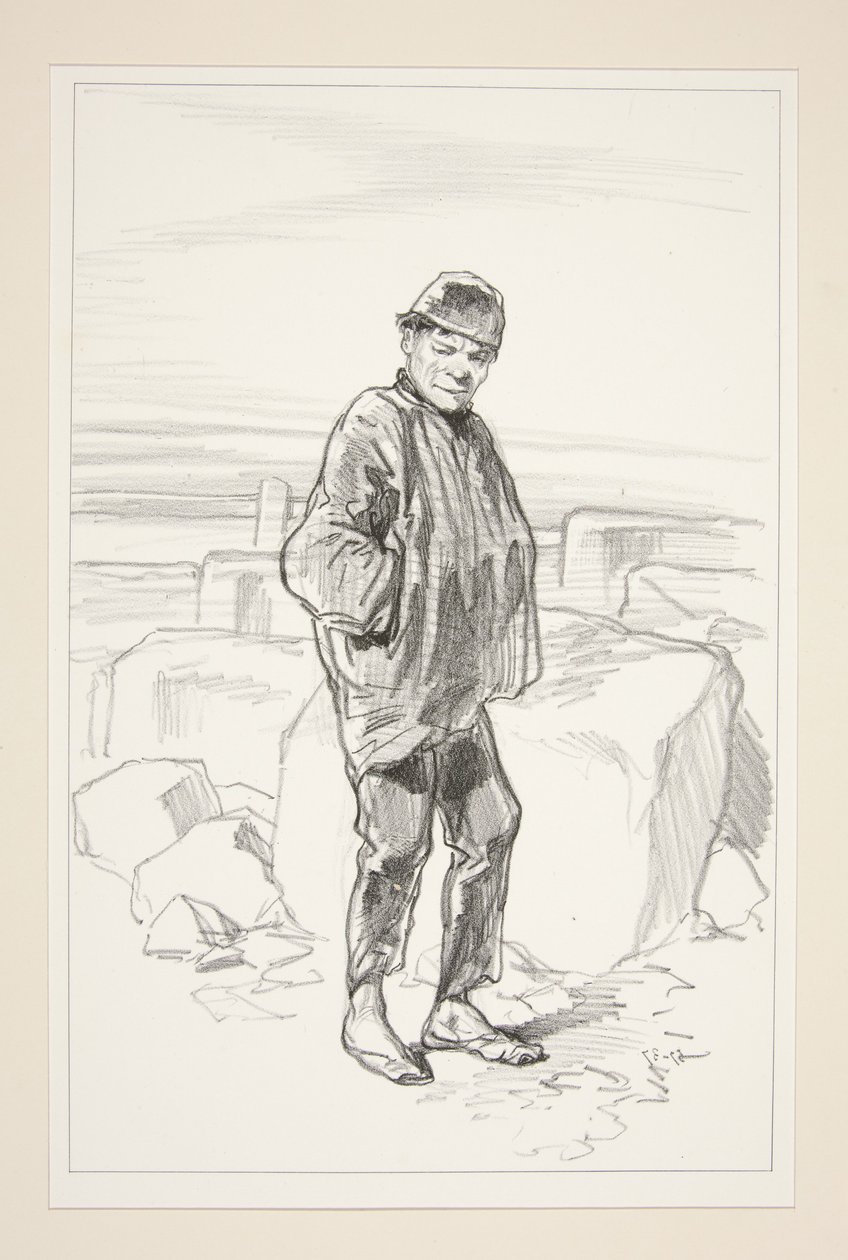 RODEURS. Er hat etwas genommen. von Paul Gavarni