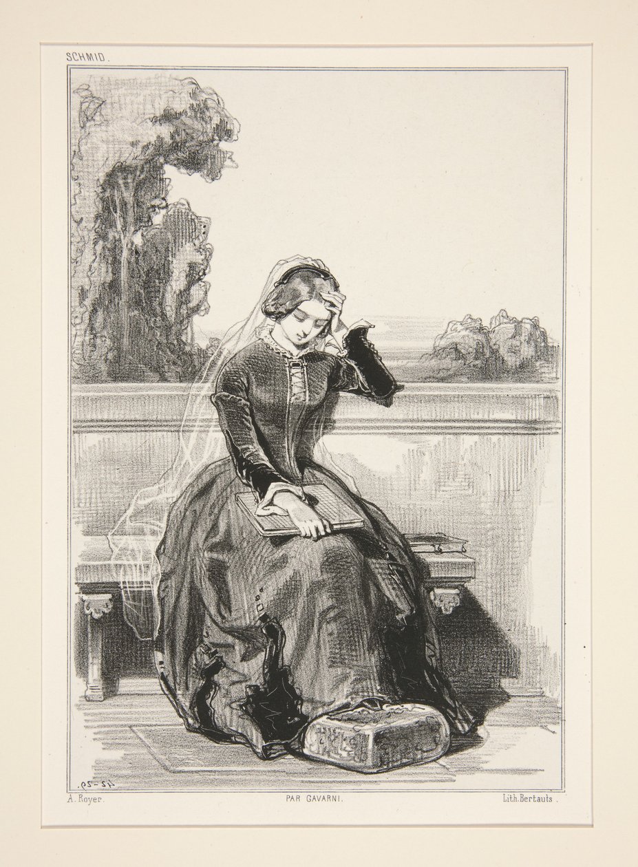 Rose De Tannebourg von Paul Gavarni