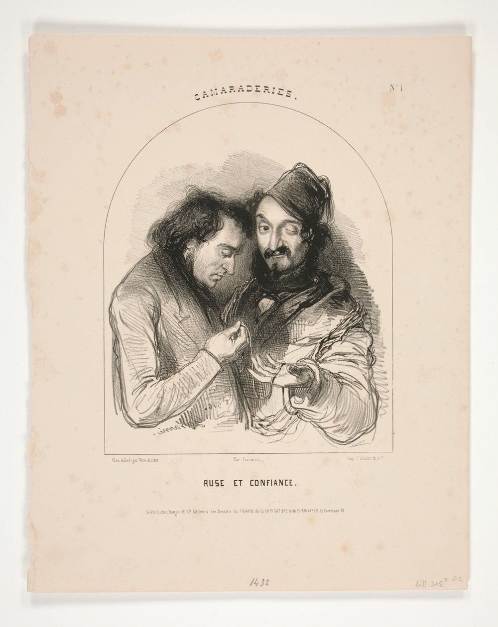 List und Vertrauen von Paul Gavarni