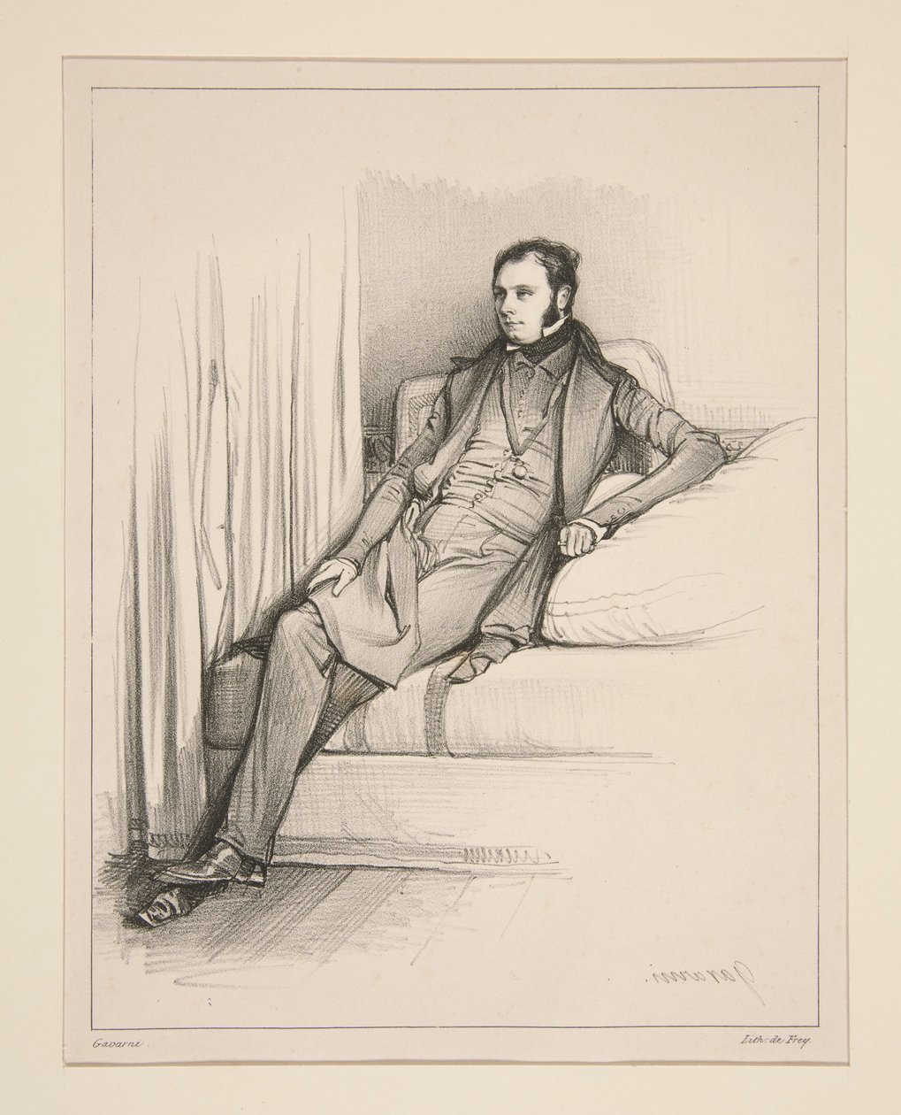 S. Henry Berthoud von Paul Gavarni