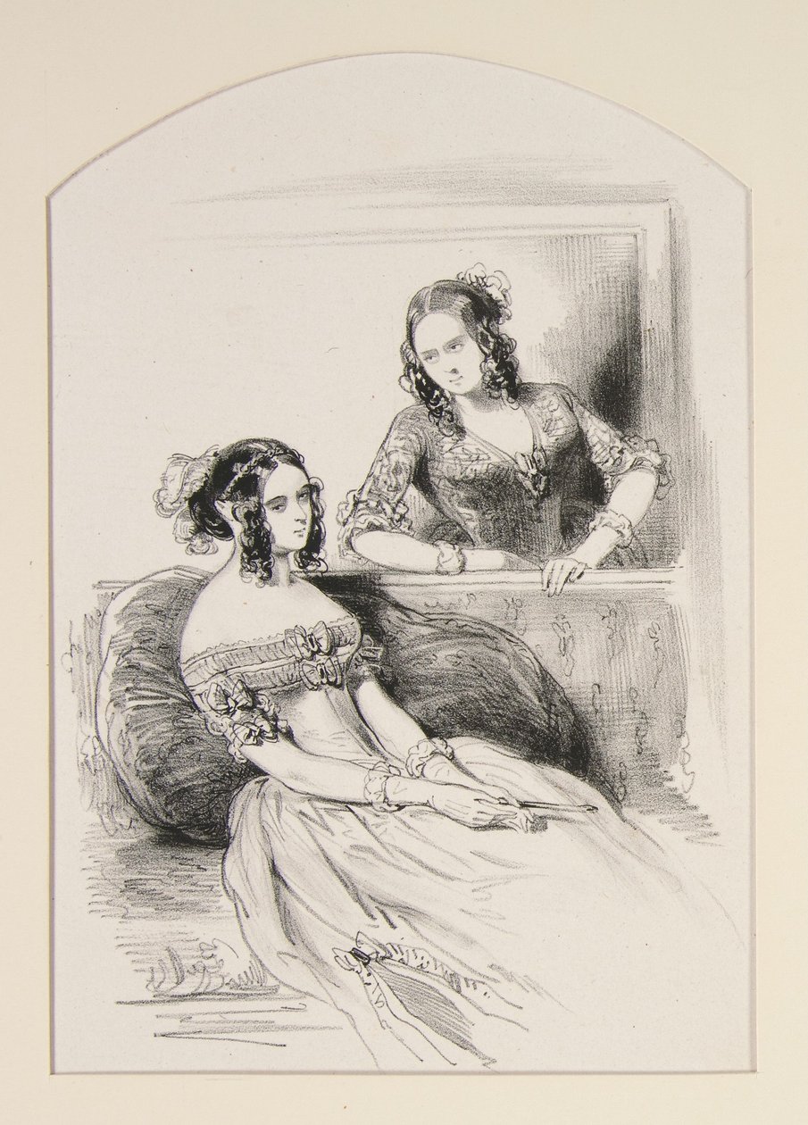 Abendtoilette von Paul Gavarni