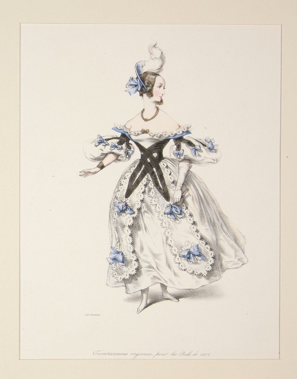 ORIGINELLE VERKLEIDUNGEN (sic) für die Bälle von 1834. Nr. 1. von Paul Gavarni
