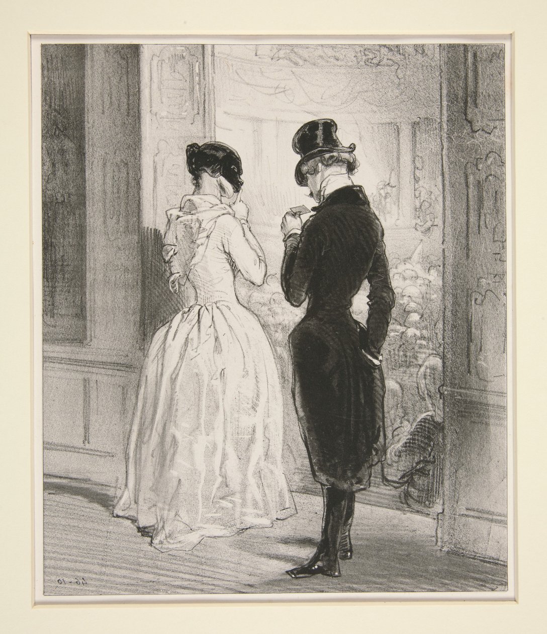 Eine Eroberung von Paul Gavarni