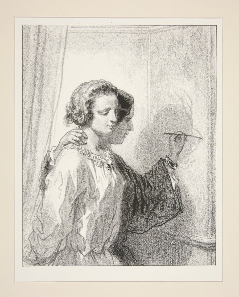 Eine Verleumdung. von Paul Gavarni