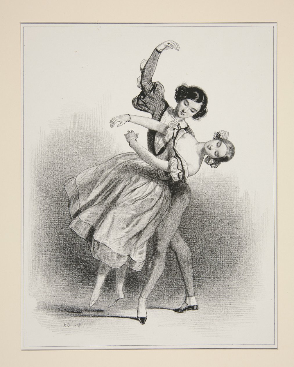 Valse de Giselle von Paul Gavarni