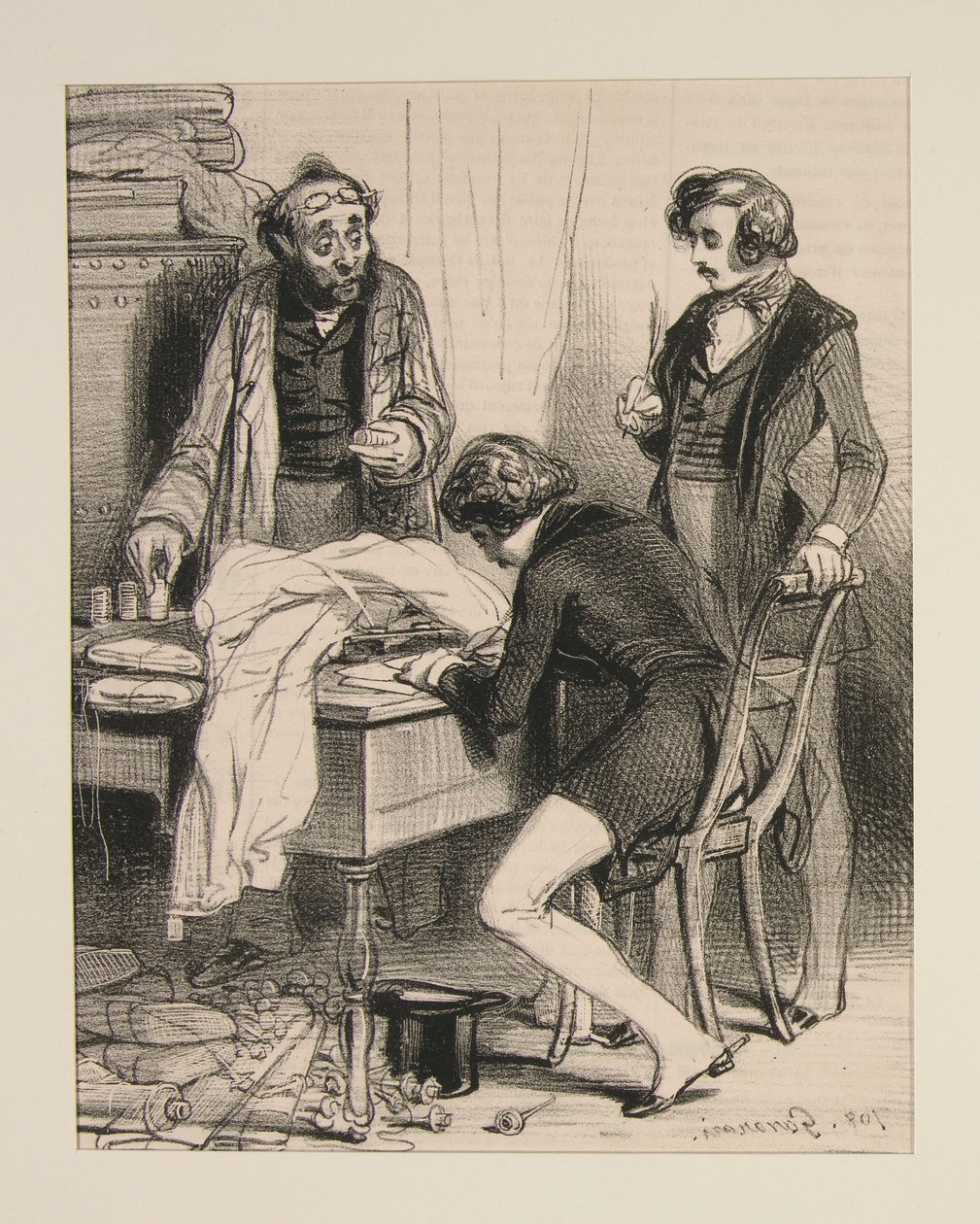 Versailles, am 1. April von Paul Gavarni