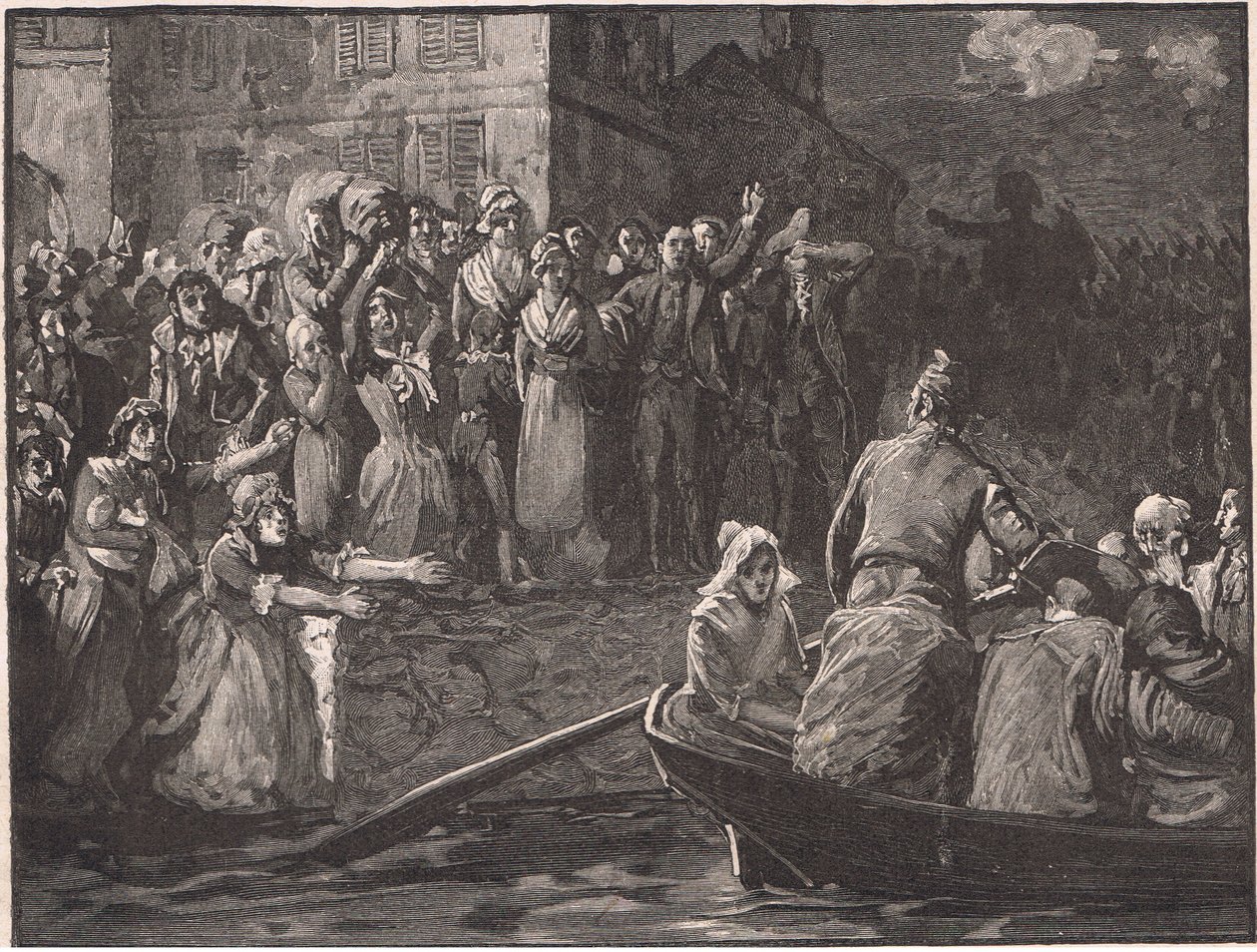 Rückzug der Royalisten aus Toulon AD 1793 von Paul Hardy