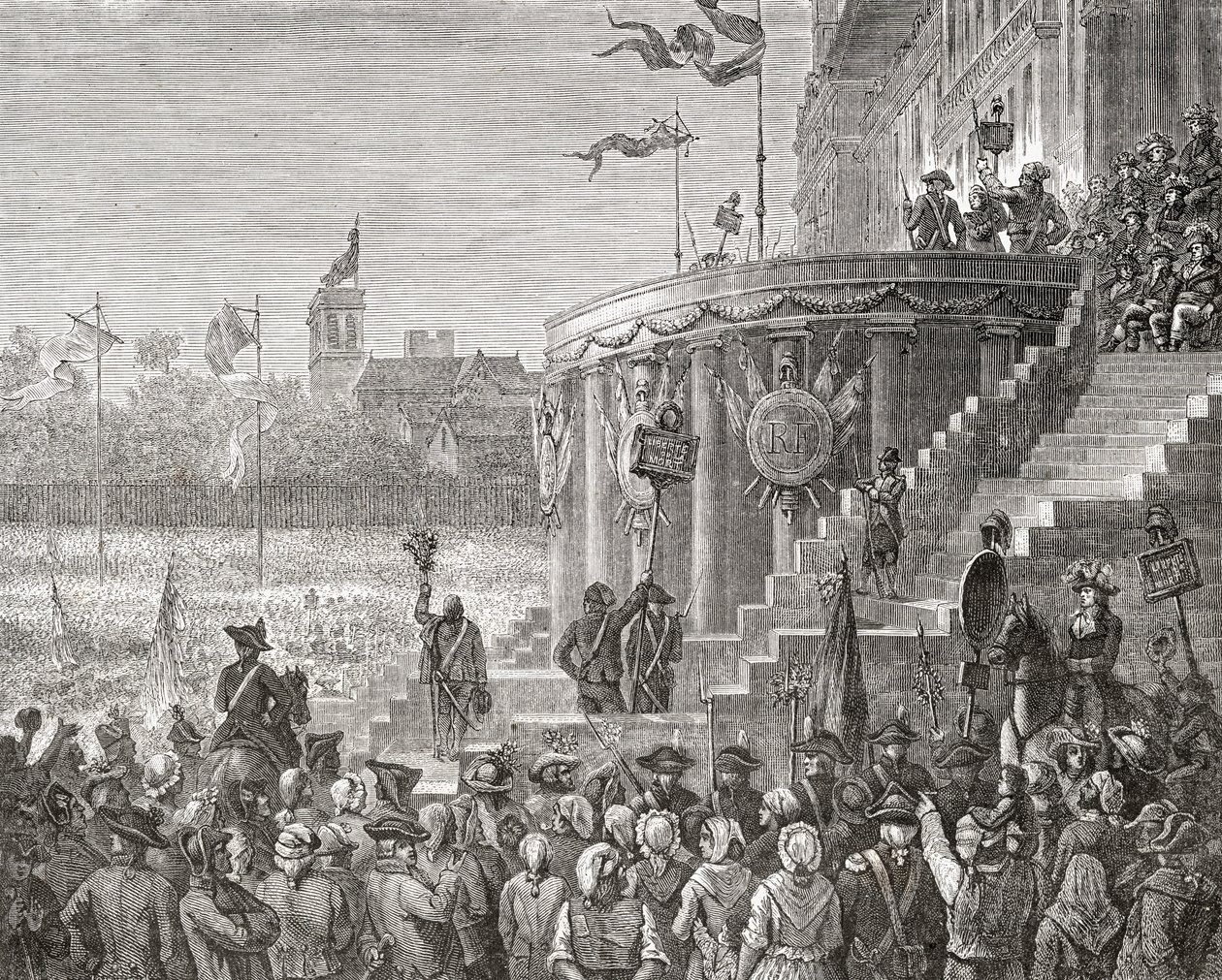Feier des Höchsten Wesens, 8. Juni 1794, aus 