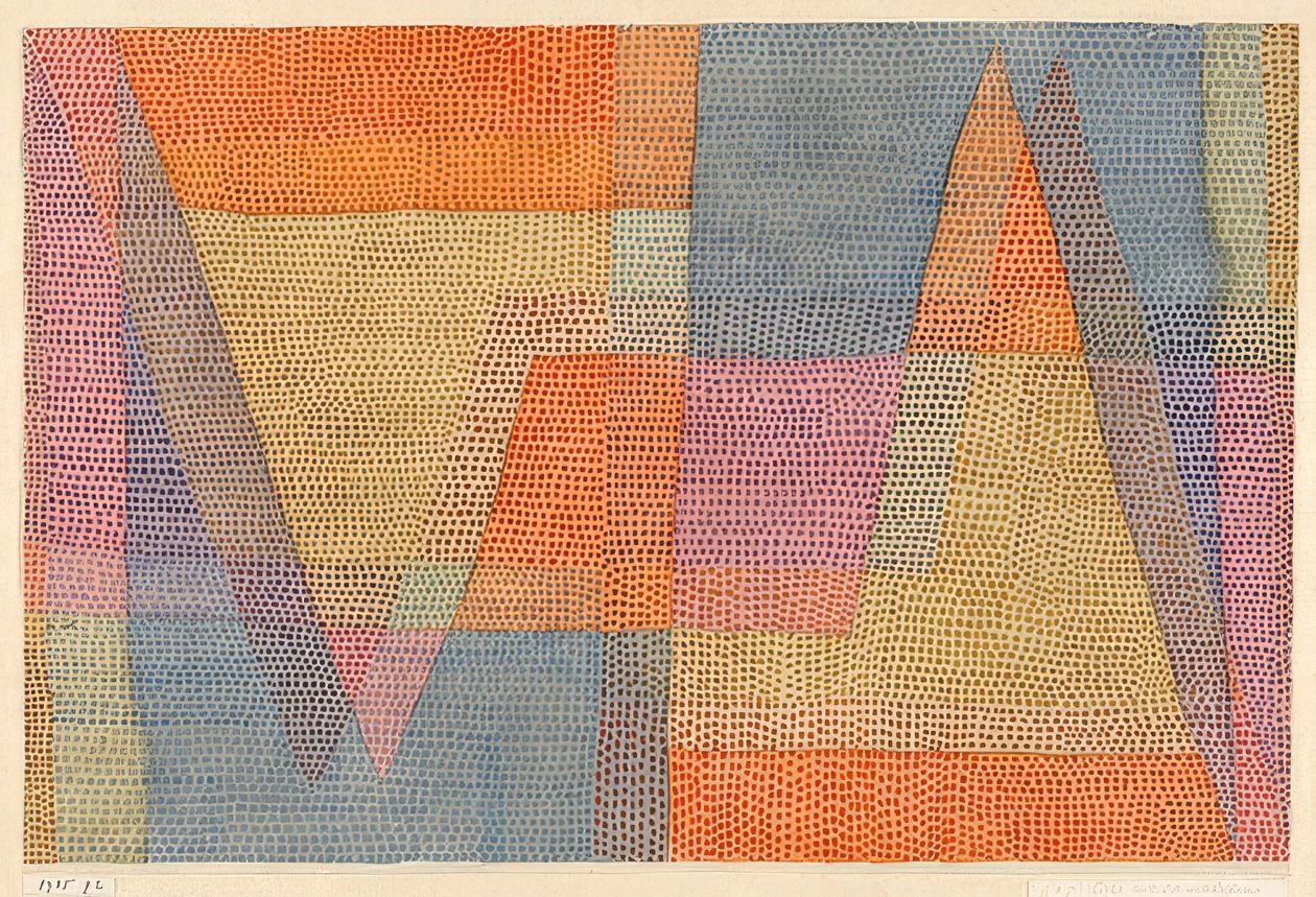 Das Licht und die Schärfen von Paul Klee