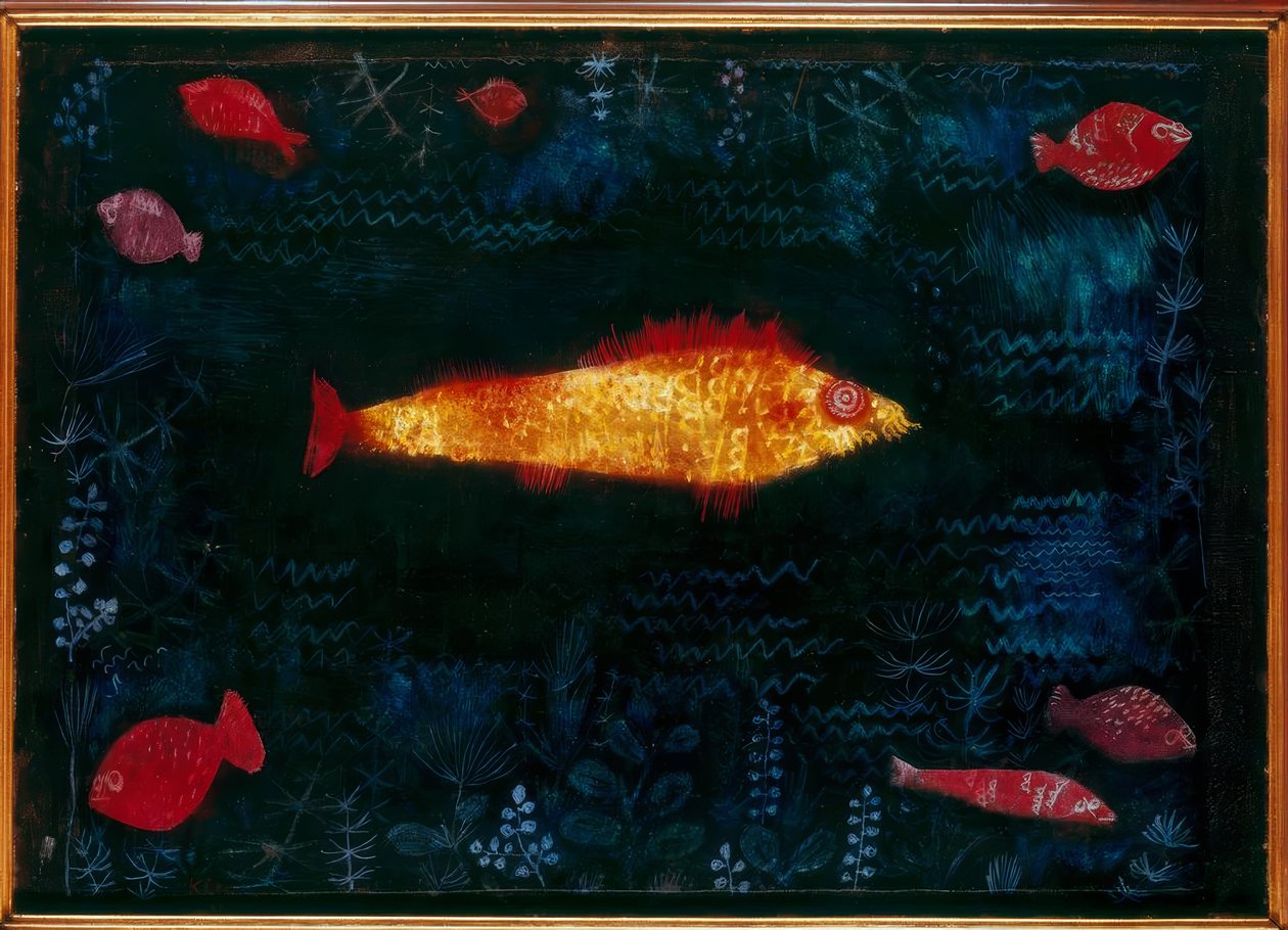 Paul Klee Goldener Fisch