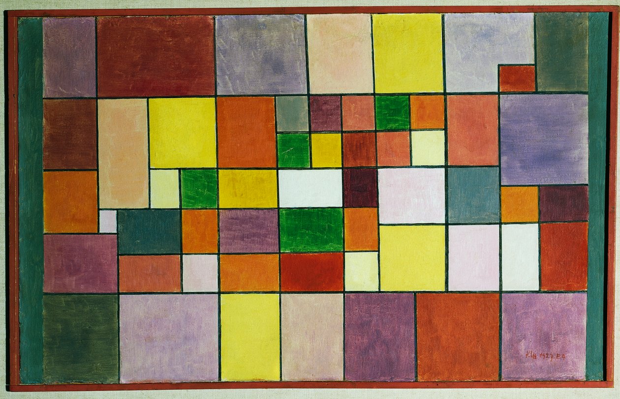 Harmonie der nordischen Flora von Paul Klee