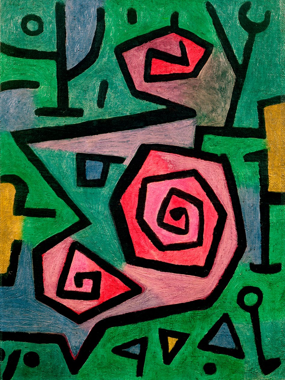 Heroische Rosen von Paul Klee