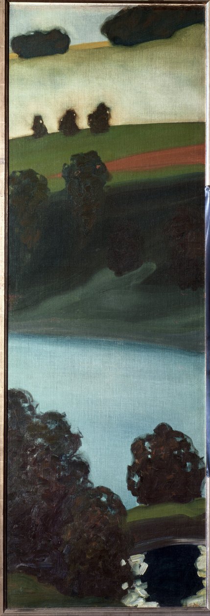 Ansicht des Aar-Tals, Schweiz von Paul Klee