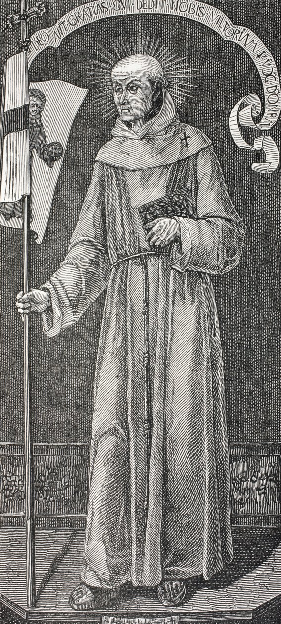 Heiliger Johannes von Capistrano (Italienisch: Giovanni da Capistrano) von Paul Lacroix