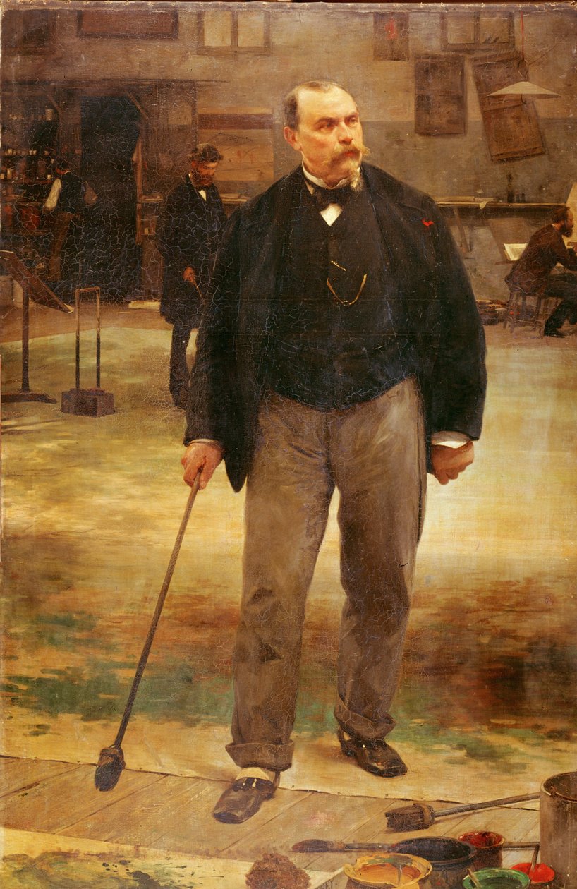 Der Bühnenbildner Auguste Rube von Paul Mathey