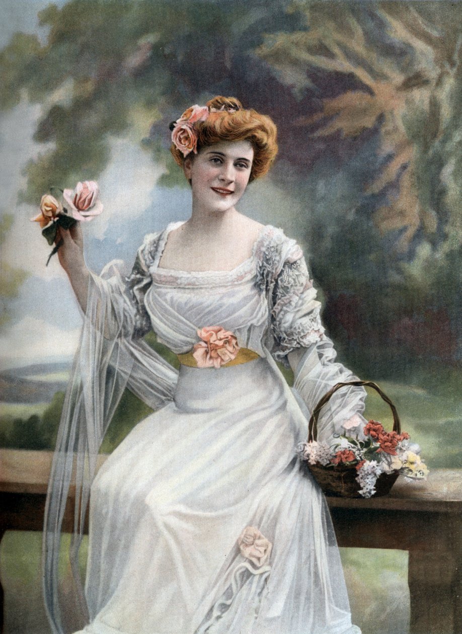 Französische Komikerin Melle Sylvie, Paris von Paul Nadar