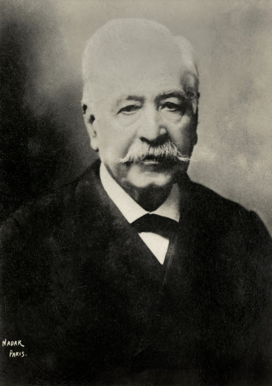 Porträt von Ferdinand de Lesseps von Paul Nadar