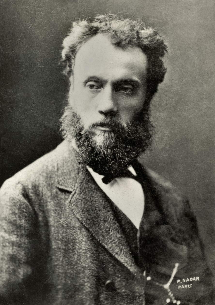 Porträt von Jean Paul Laurens von Paul Nadar