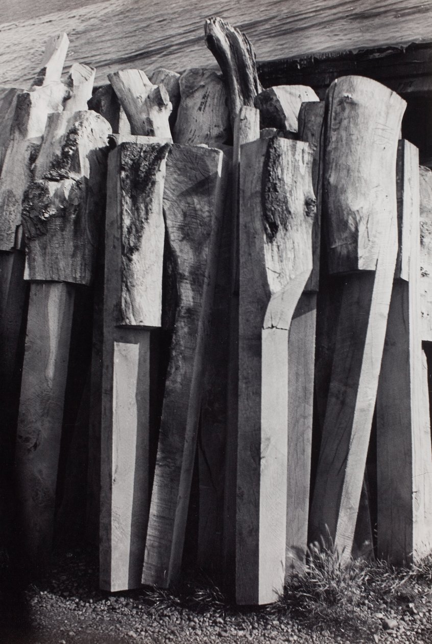 Totems, alte Werft, Rye Hafen von Paul Nash