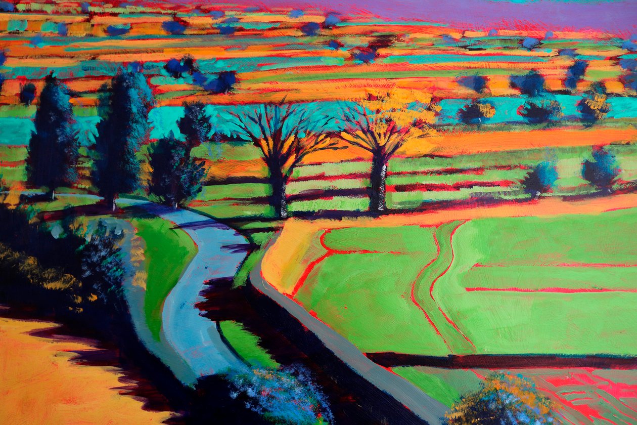 Nachmittag #4 (Detail), 2024 von Paul Powis