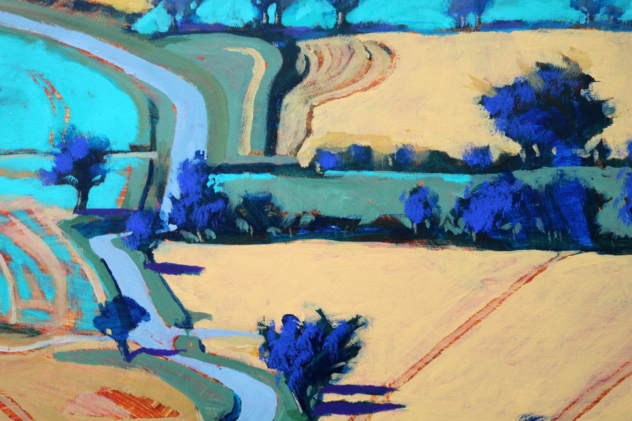 Ländlicher Weg #3 von Paul Powis