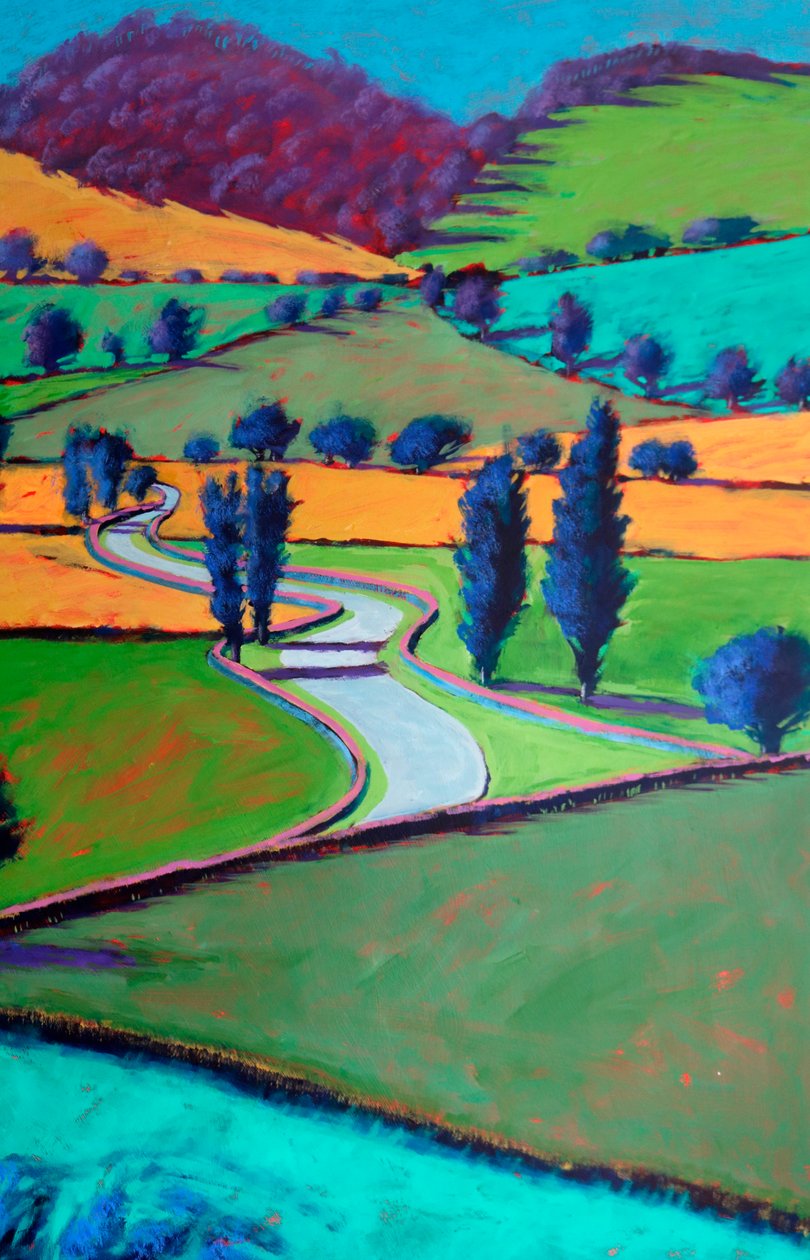 Richtung Ledbury, 2024 von Paul Powis