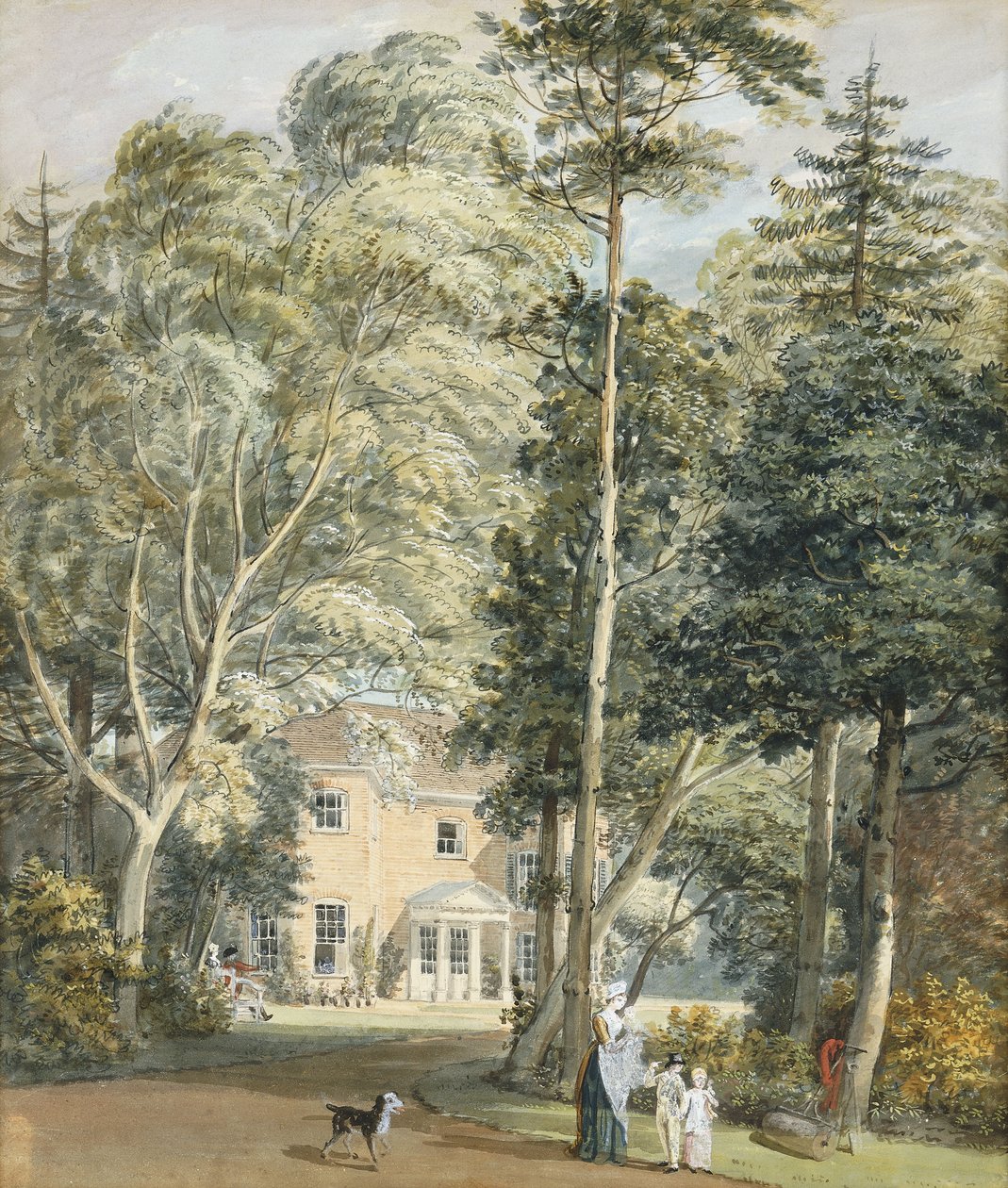 Die Hütte des stellvertretenden Försters, Windsor Great Park von Paul Sandby