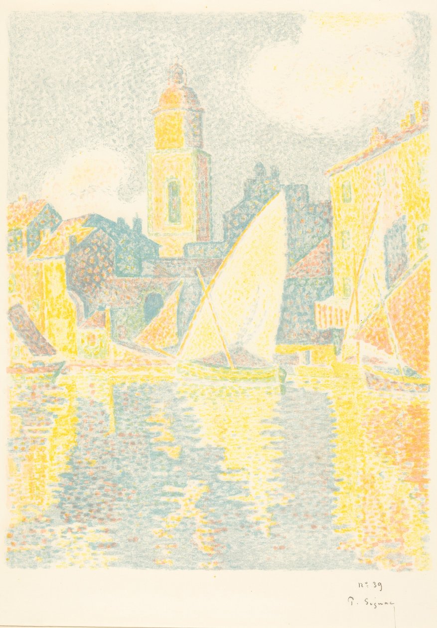 Saint-Tropez: Der Hafen von Paul Signac