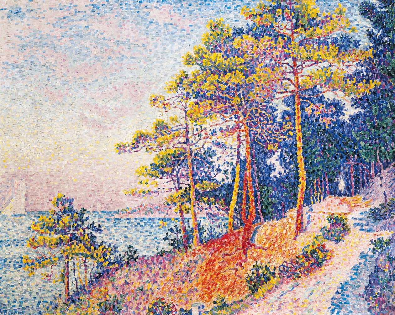 St. Tropez, der Zollweg, von Paul Signac von Paul Signac